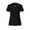 BLACK | WHITE, variant on Under Armour Womens Performance Short Sleeve Shirt Black | White MD
