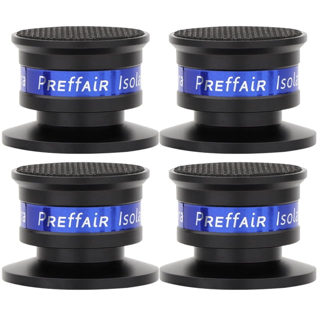 4 Pcs Pied d'Isolation pour Haut-Parleur Subwoofer Pad d'Isolation Amortisseur de Vibration pour Haut-Parleur
