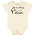 thumbnail image 3 of Inktastic One Day, Daddy Will Be My Caddy Kids Golfing Boys or Girls Baby Bodysuit, 3 of 5