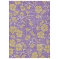 thumbnail image 2 of Addison Rugs Chantille Indoor/Outdoor Transitional Floral Purple Washable Rectangle Rug, 10' x 14', 2 of 6