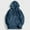 Blue, variant on Titcea Hoodies for Women Solid Color Oversized Drawstring Long Sleeve Warm Fleece Hoodie Loose Casual Pullover Sweatshirt