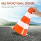 thumbnail image 2 of GOOHOCHY 6 conos de tráfico: conos de advertencia para seguridad vial, construcción y estacionamiento. Equipo de tráfico portátil de plástico de alta visibilidad., 2 of 8