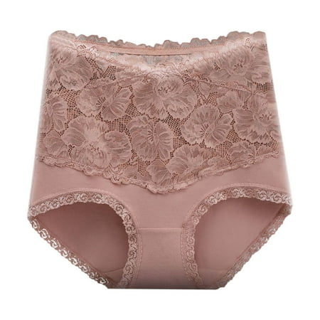 High Waist Panties For Women Lace Sexy Plus Size Lift Seamless Briefs Lingerie Womens plus Size