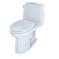 thumbnail image 4 of TOTO® Eco UltraMax® One-Piece Elongated 1.28 GPF ADA Compliant Toilet with CEFIONTECT, Cotton White - MS854114ELG#01, 4 of 5