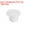 White, variant on Uxcell 100Pack 10mm(3/8") Dia Plastic Screw Hole Plugs Cover for Furniture, White