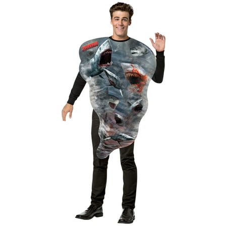 Sharknado Get Real Tornado Men's Adult Halloween Costume, One Size,