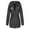 Black, variant on Women's down Jackets & Parkas Lightweight Winter Warm Long Down Jacket Packable Packable Coat with Hood Versatile Insulated Travel Outerwear