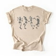 thumbnail image 3 of Dancing Skeletons Halloween Dance of Death Macabre Skeleton T-Shirt, Fullsizes S-5XL Multicolors T-Shirt, 3 of 5