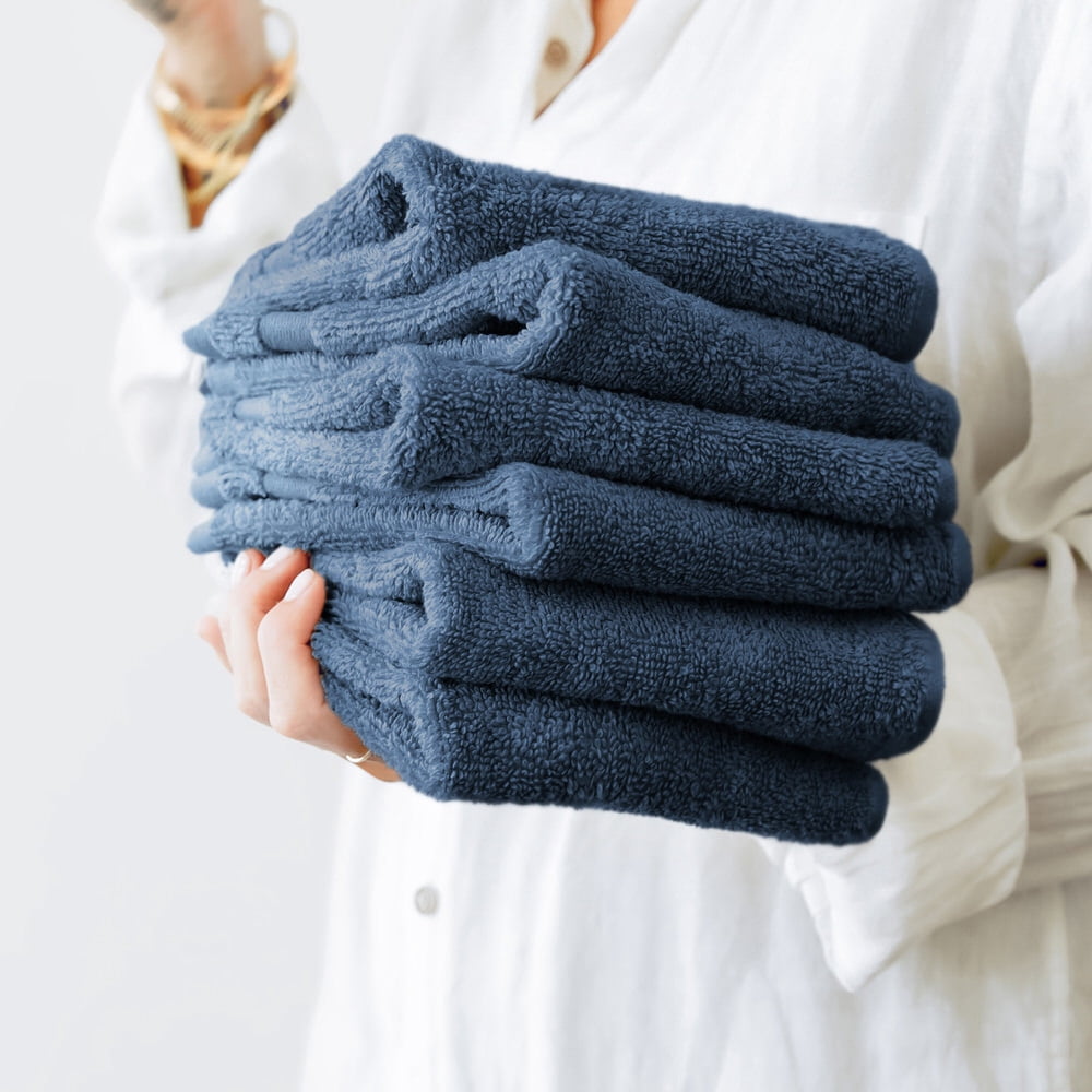Noble Linens 6 pack Cotton Washcloths