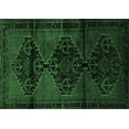 thumbnail image 1 of Ahgly Company Indoor Rectangle Persian Emerald Green Traditional Area Rugs, 7' x 9', 1 of 4