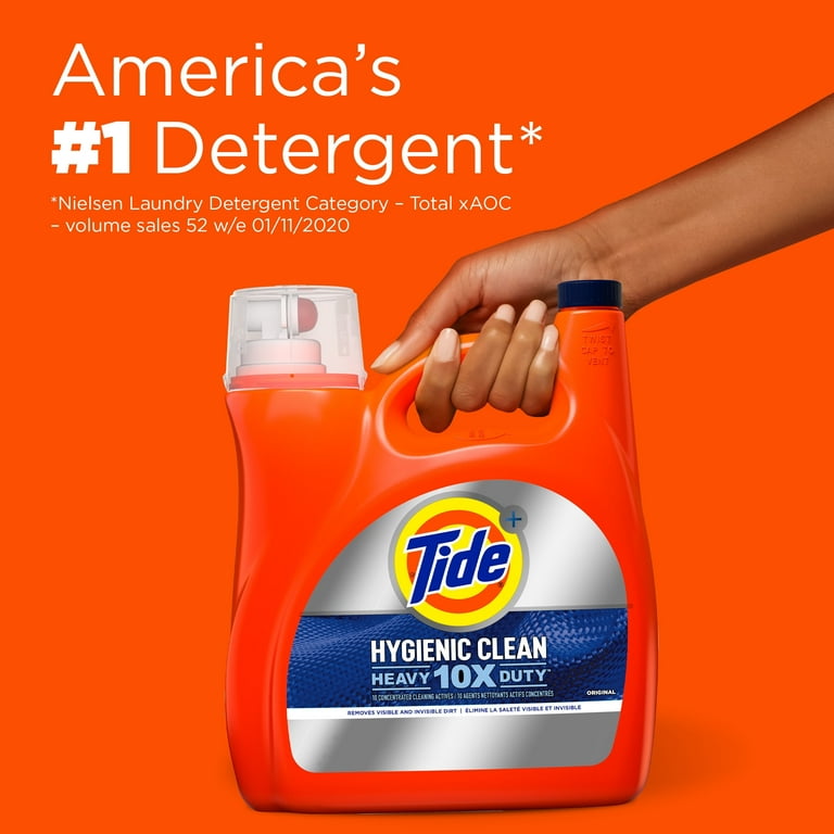 TIDE洗剤TideHygienic Clean Heavy 10X Duty Tide High Efficiency Hygienic Clean Heavy 10x Duty Liquid