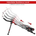 thumbnail image 4 of Máquina de Entrenamiento Abdominal - AB Trainer, Aparato para Ejercer Abdomen, 5 Niveles de Resistencia, Altura Ajustable, Plegable, con Pantalla LCD, para Formar Física, Adelgazar, Uso Doméstic esquí esquí Gafas de esquí, 4 of 5