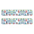 thumbnail image 7 of Yayeee Faucet Mat for Kitchen Sink 30" Diatomite Long Splash Guard Pad, Colorful Sailboats, 2 Pack, 7 of 7