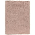 thumbnail image 1 of Linon Luxe Plush Shag Tapis Tufté à la Main en Polyester 8'x10 Pieds Rose Blush, 1 of 6