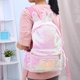 thumbnail image 3 of Bolsa Bonitos bolsos escolares a la moda estilo preppy mochila regalos para ir de compras (rosa), 3 of 7
