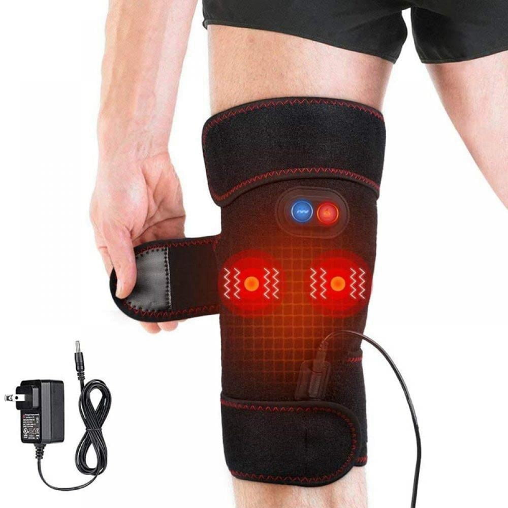 Heat Knee Massager for Knee Warm, Heat Knee Brace Wrap for Arthritis