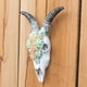 thumbnail image 5 of Cabeza de animal montada en la pared, estatua artística, escultura, decoración del hogar, figuras decorativas 3D para sala de estar, comedor, granja Cabeza de Macarena Estatua de arte, 5 of 8