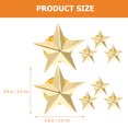 thumbnail image 5 of KAKOWELY 8 pines de solapa con insignia de estrella para decoración de disfraces, para chaquetas, abrigos, trajes, suéteres, bolsos y sombreros., 5 of 5