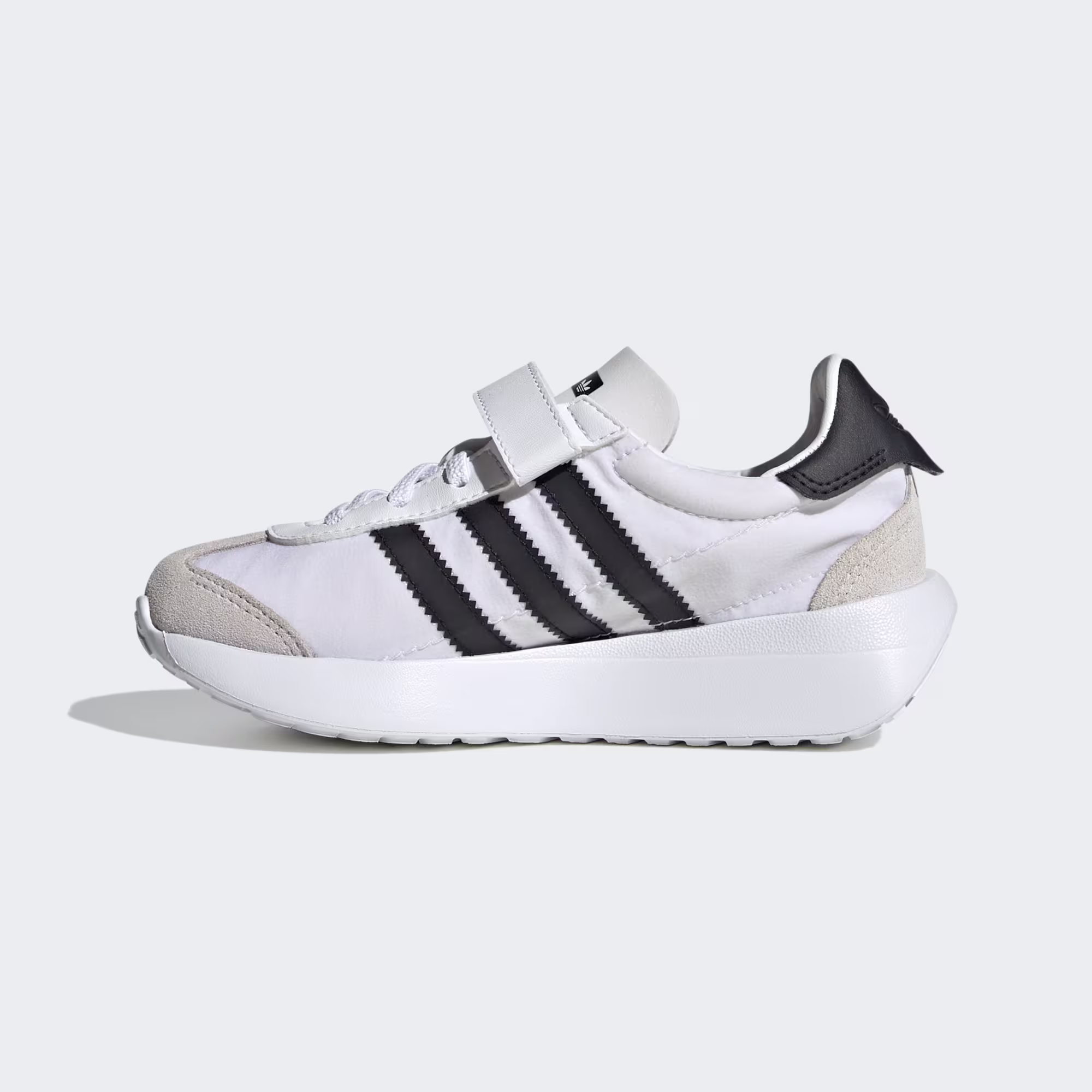 thumbnail image 2 of Tenis Adidas Country XLG Blanco Niño Escolar con Velcro de Cuero, 2 of 5