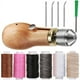 thumbnail image 1 of 12 Kit de PunzóN de Costura, PunzóN de Costura de Herramienta de Costura PunzóN de Costura de Mano con Agujas para DIY Suministros de Manualidades de, 1 of 5