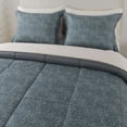 thumbnail image 6 of Mainstays 7-Piece Reversible Bed in a Bag with Laundry Tote, Gray Dots, King, 6 of 14