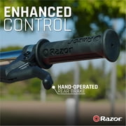 Razor Pocket Mod - Miniature Euro-Style Electric Scooter for Ages 8+, Onyx - Black