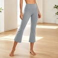 thumbnail image 2 of Maean Capri Pants for Womens Yoga Elastic High Waist Leggings Workout Athletic Casual Capris Pant, 2 of 7
