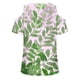 thumbnail image 4 of Camisas de Manga Corta para las Mujeres Blusa de Cuello Redondo de Impresión Casual, Top de Algodón de Imitación Ligero para el Hogar, el Uso Diario Y las Cuatro Estaciones, 4 of 4
