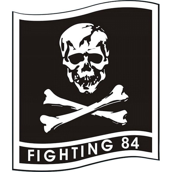 3.8 Inch VF-84 'Fighting 84' Patch Decal