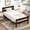 Espresso, variant on Mirightone Twin Platform Bed with Headboard & Footboard, Twin Wood Bed Frames for Teens, Adults, Espresso