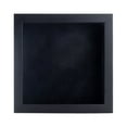 thumbnail image 2 of 4x4 Black Shadowbox Frame - Interior Size 4x4 with 3/4" Usable Depth - Black Acid-Free Suede Backing, 2 of 6