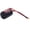 Black and Red, variant on UsilkU 550 Brushed Motor 5-Slot RC Vehicle Motors Core Parts 10T for 1/10 RC Crawler Car Models (3.11 inches / 79mm Length, 0.13 inches / 3.175mm Shaft)