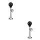 thumbnail image 1 of Greeniant Bicicletas Metal Air Horn Bike Hooter Bugle Silicone Squeezing Bulb Ring Tonking Bell Ciclismo Accesorios Plata Plata 2Conjunto, 1 of 6