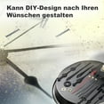 thumbnail image 2 of Wweixi 2 Pieces Quartz Clock Movement Non-Ticking with 8 Clock Hands Sets DIY Silent Large Mechanisms Repair Parts Replacement, 2 of 6