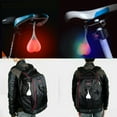 thumbnail image 2 of Amerteer Bike Ball Lights Bicycle LED Back Rear Tail Silicone Waterproof Light Cycling Heart Ball Egg Lamp Shaped Egg Warning Signal Lamp(Red), 2 of 7