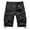 Dark Gray, variant on cllios Men's Cargo Shorts Big and Tall Multi Pockets Shorts Work Tactical Shorts Breathable Travel Cargo Shorts