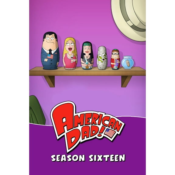 American Dad! Season 16 Complete DVD - Animation, Comedy