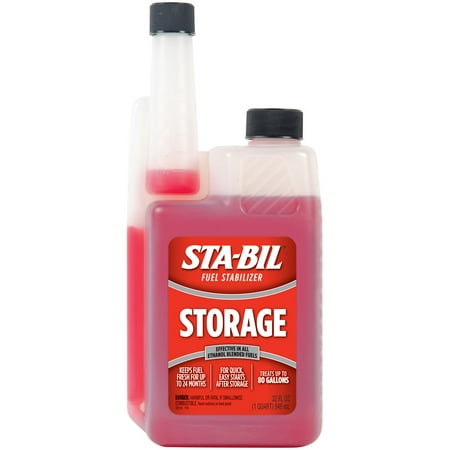STA-BIL (22214) Storage Fuel Stabilizer for All Gasoline Engines, 32 fl
