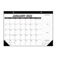 thumbnail image 2 of Calendario clásico inglés 2022, lista mensual de 18 meses, planificador de notas, calendario, decoración de pared para el hogar y la Oficina, 2 of 8