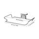 thumbnail image 3 of Stainless Steel Wall Mount Trash Bag Container Hanging Garbage Bag Rack For Kitchen Sink Cabinet And Waste Storage, 3 of 6