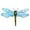Blue, variant on 3Pack Metal Dragonfly Wall Decor Outdoor Garden Fence Art,Hanging Decorations for Living Room, Bedroom