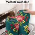 thumbnail image 5 of Pioneer Flower Floral Print Pattern Bathroom Rugs Mat, Non Slip Microfiber Bathroom Rug with Rubber Backing, Soft Mats for Bathroom Floor Tub Shower, 24"x60", 5 of 5