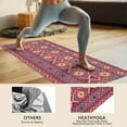 thumbnail image 4 of Colorful Geometric Pattern Hot Yoga Mat Towel Non Slip for Hot Yoga - Quick-Drying Yoga Mat Cover with 4 Corner Pockets with Travel Bag - Hot Yoga Towel Non Slip Grip Moisture Wicking Sweat 70"x26", 4 of 6