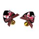 thumbnail image 5 of 2 pinzas para el pelo navideñas para cosplay, accesorios únicos para el cabello, pinzas laterales para tocados. Muñeco de nieve, 5 of 9
