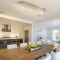 thumbnail image 7 of Golden Lighting Ciara 6-light Flush Mount in White Gold, 7 of 7
