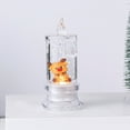 thumbnail image 3 of Christmas Exquisite Flameless Candles Liquid-Filled with Christmas Theme Figurine Inside Transparent LED Electric Candles Warm Glow Handheld & Portable Battery Operated Winter Home Decor for Holidays, 3 of 7