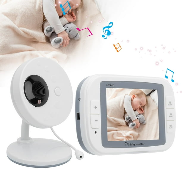 LYUMO Plastic Child Lock 3.5inch Digital Wireless Baby Monitor