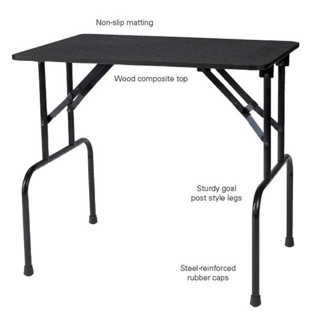 Pet Pals TP357 30 ME Able Table Folding Grooming Tbl 30x18x32 In S