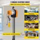 thumbnail image 2 of Polipasto electrico VEVOR Lift 110V Cabrestante electrico 1100lbs Control remoto Cadena de 15 pies, 2 of 9