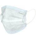thumbnail image 2 of Litepak 500 PCS Premium Disposable Face Mask SOFT 3ply Nose Wire - White, 2 of 7